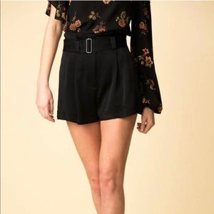 NWT A.L.C. Delilah Black Shorts
